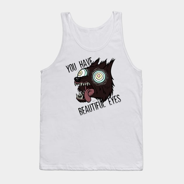Over the Garden Wall -- _quot_You Have Beautiful Eyes_quot_ Tank Top by ariolaedris